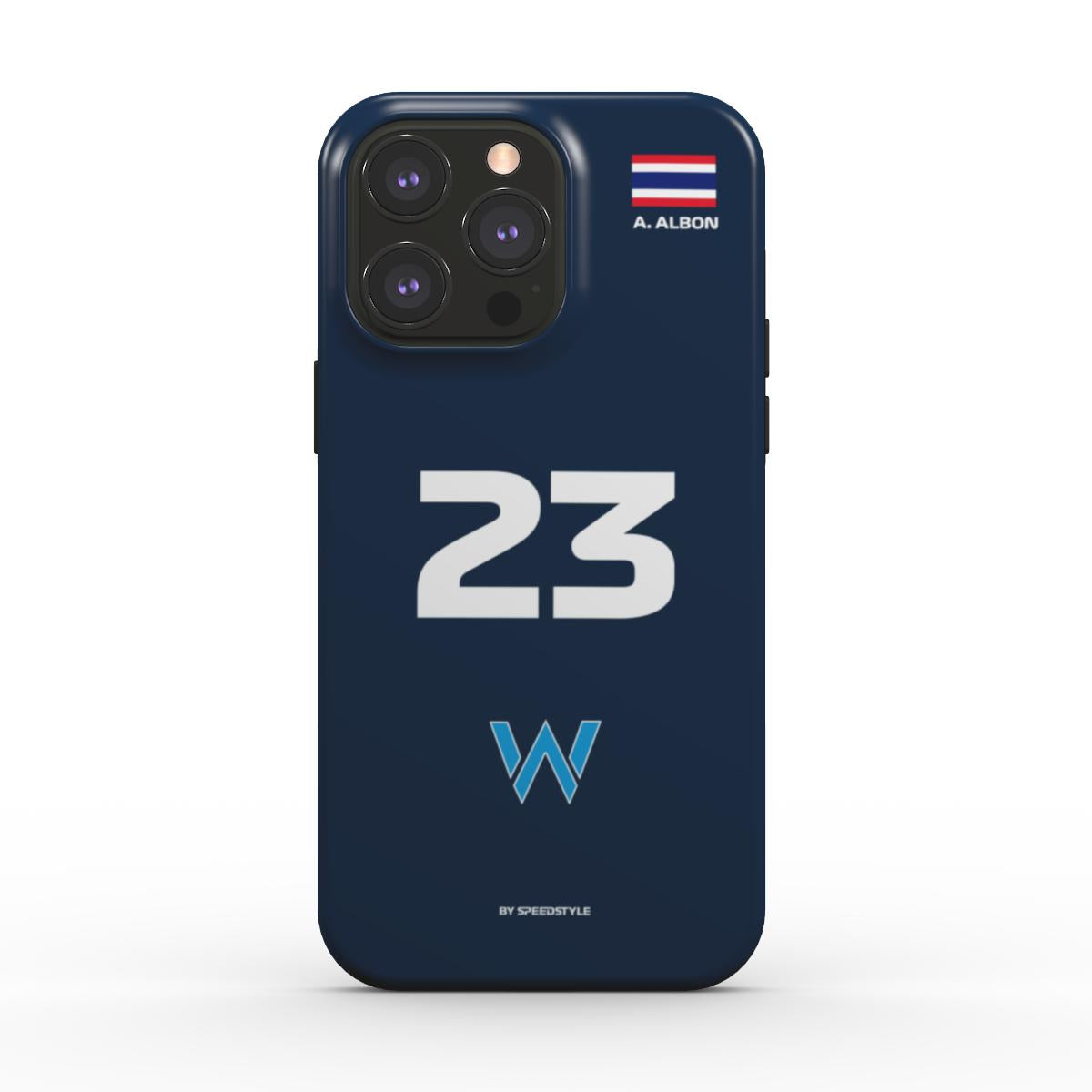 Alex Albon Pole Case 2025 ms