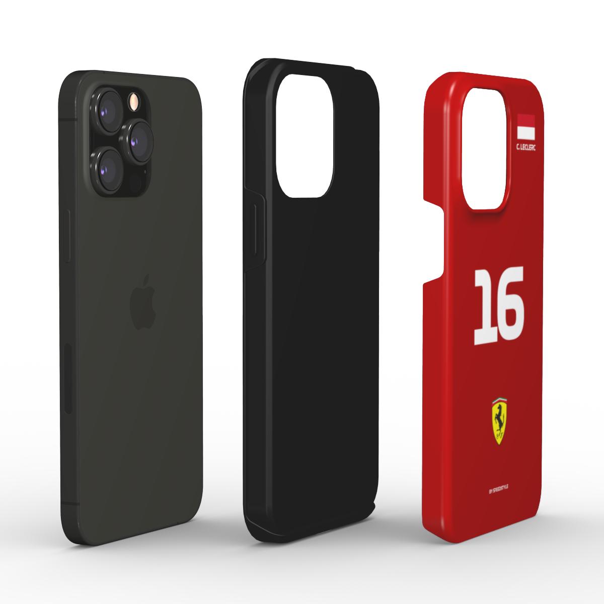 Charles Leclerc Pole Case 2025 T