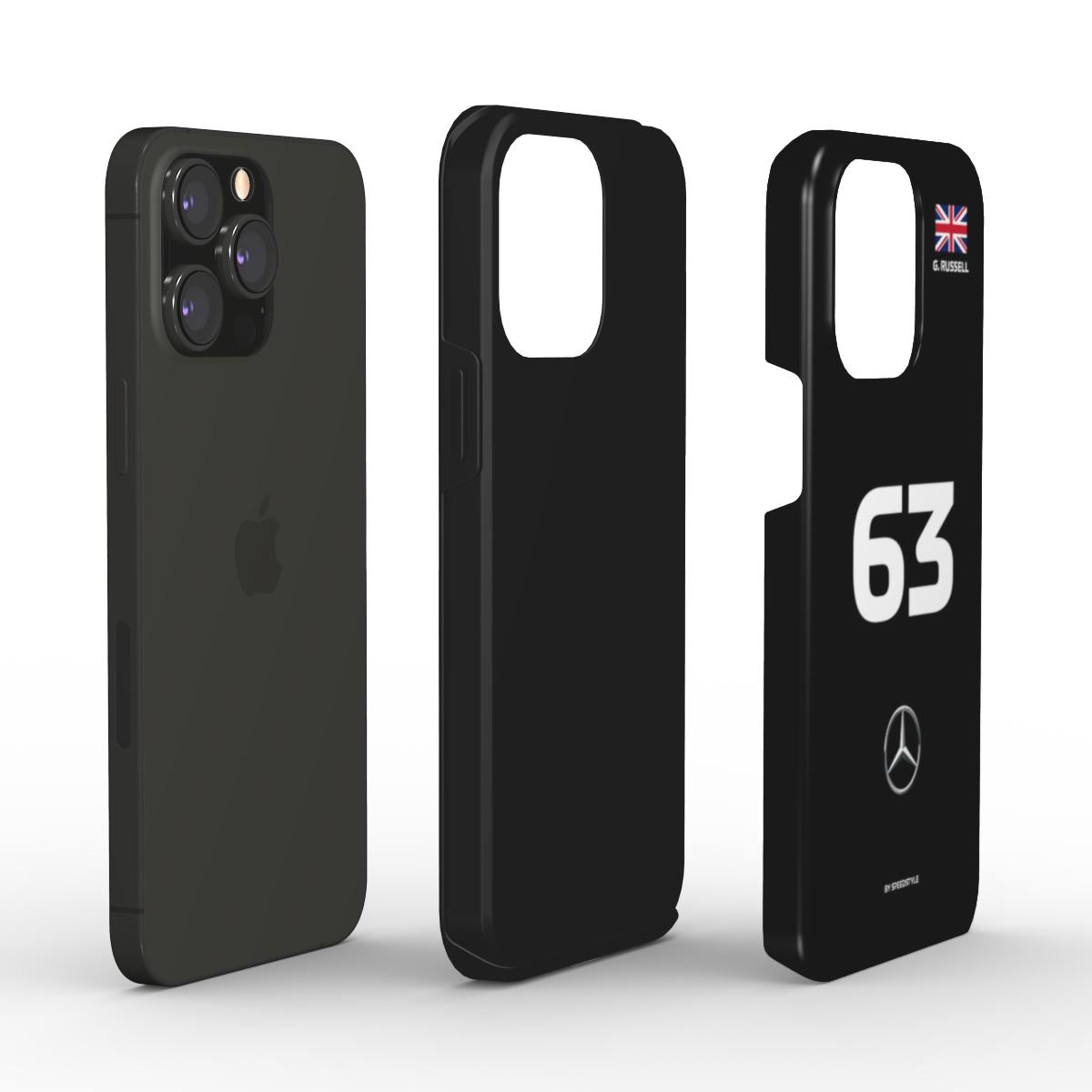 George Russell Pole Case 2025 t